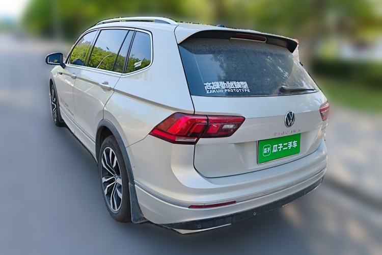 Used Volkswagen Tiguan L 2021 330TSI Automatic Two-Wheel Drive R-Line Enhanced Edition Rear Left 45 Deg