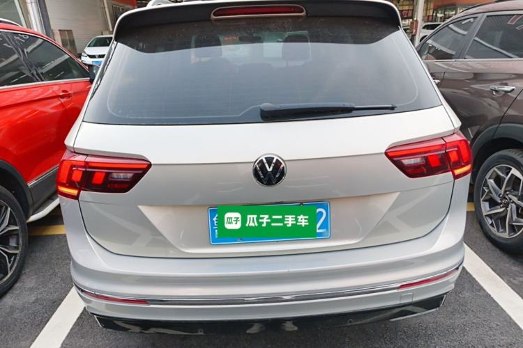 Used Volkswagen Tiguan L 2021 330TSI Automatic Two-Wheel Drive R-Line Enhanced Edition Rear