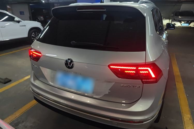 Used Volkswagen Tiguan L 2021 330TSI Automatic Two-Wheel Drive R-Line Flagship Edition Rear