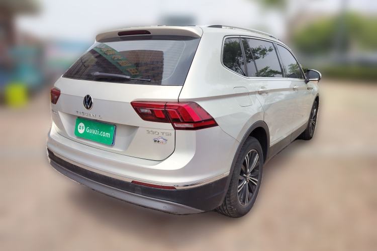 Used Volkswagen Tiguan L 2021 330TSI Automatic Two-Wheel Drive Smart Edition Rear Right 45 Deg