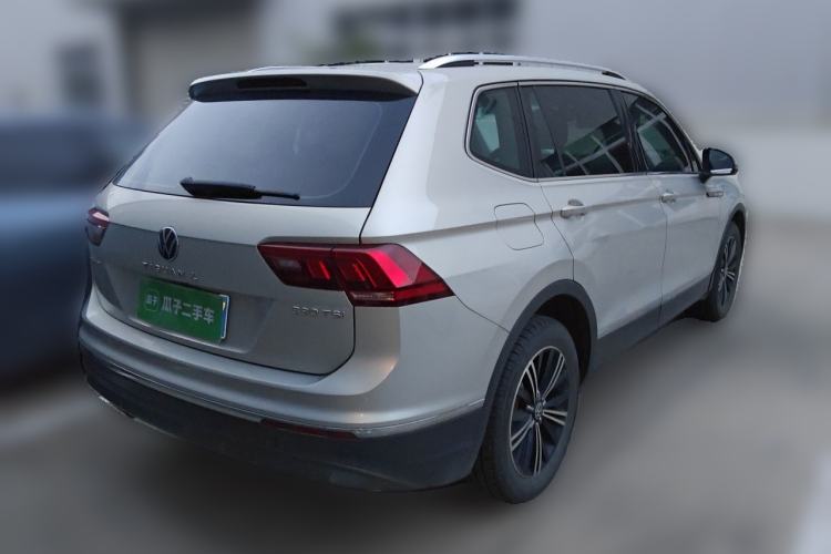 Used Volkswagen Tiguan L 2021 330TSI Automatic Two-Wheel Drive Smart Edition Rear Right 45 Deg