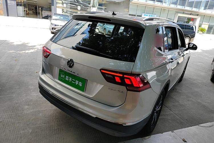 Used Volkswagen Tiguan L 2021 330TSI Automatic Two-Wheel Drive Smart Edition Rear Right 45 Deg