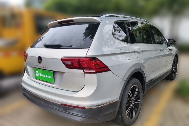 Used Volkswagen Tiguan L 2021 330TSI Automatic Two-Wheel Drive Smart Edition Rear Right 45 Deg