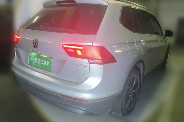 Used Volkswagen Tiguan L 2021 330TSI Automatic Two-Wheel Drive Smart Edition Rear Right 45 Deg