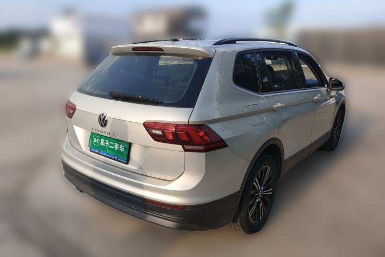 Used Volkswagen Tiguan L 2021 280TSI Automatic Two-Wheel Drive Smart Edition Rear Right 45 Deg