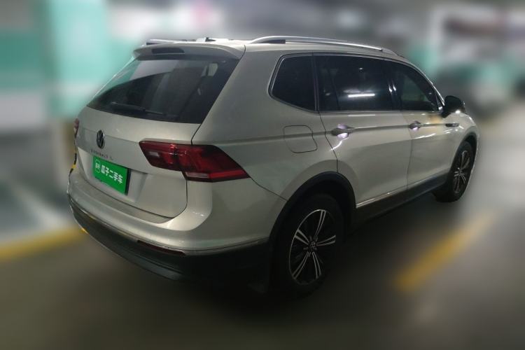 Used Volkswagen Tiguan L 2021 330TSI Automatic Two-Wheel Drive Smart Edition Rear Right 45 Deg