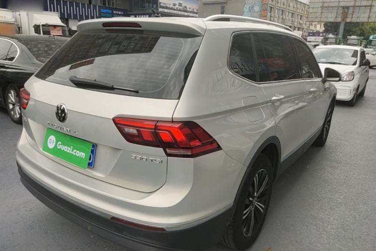 Used Volkswagen Tiguan L 2021 330TSI Automatic Two-Wheel Drive Smart Edition Rear Right 45 Deg