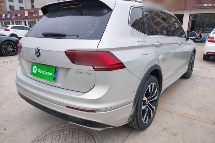 Used Volkswagen Tiguan L 2021 330TSI Automatic Two-Wheel Drive R-Line Flagship Edition Rear Right 45 Deg