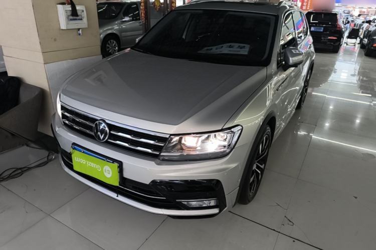 Used Volkswagen Tiguan L 2021 330TSI Automatic Two-Wheel Drive R-Line Enhanced Edition Guazi used car, China used car export, Used car for sale, Used  cars, Cheapest cars for sale