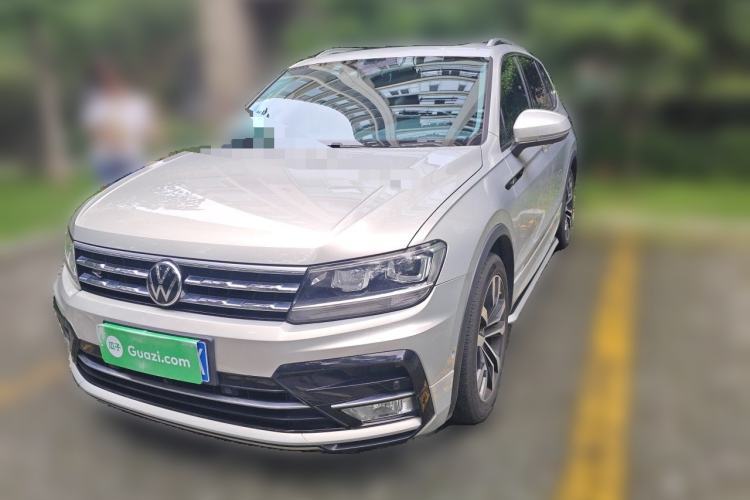 Used Volkswagen Tiguan L 2021 330TSI Automatic Two-Wheel Drive R-Line Enhanced Edition Guazi used car, China used car export, Used car for sale, Used  cars, Cheapest cars for sale