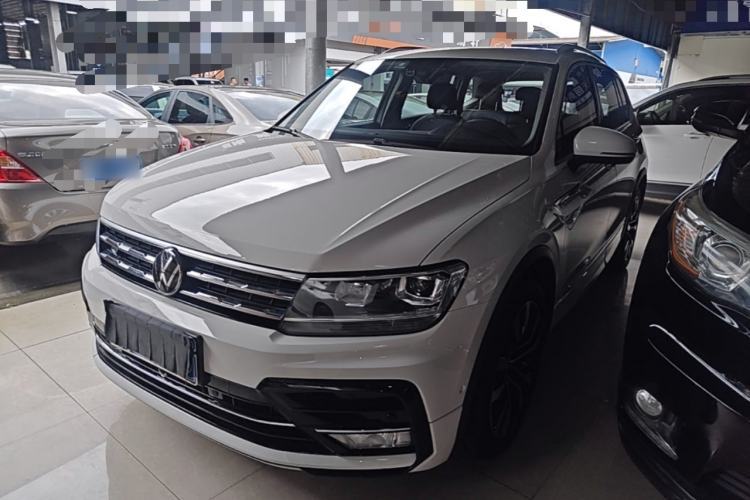 Used Volkswagen Tiguan L 2021 330TSI Automatic Two-Wheel Drive R-Line Enhanced Edition Guazi used car, China used car export, Used car for sale, Used  cars, Cheapest cars for sale