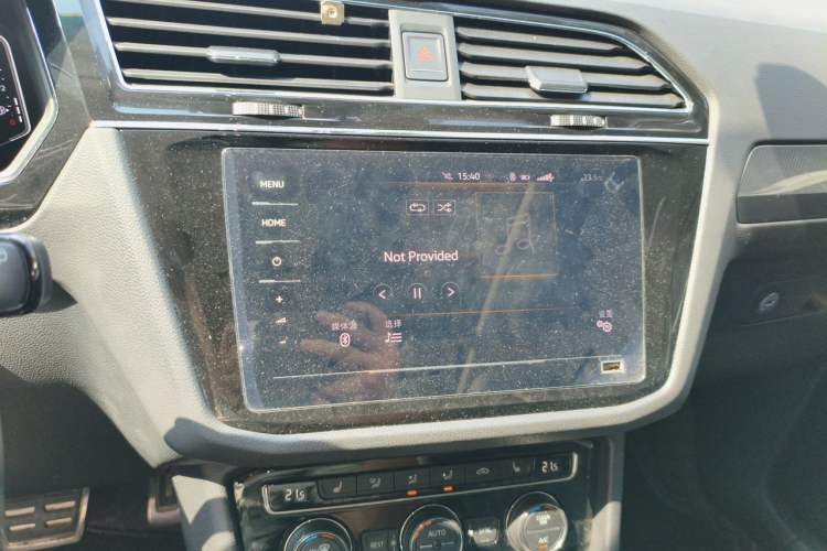 Used Volkswagen Tiguan L 2021 330TSI Automatic Two-Wheel Drive R-Line Enhanced Edition Audio And AC Panel
