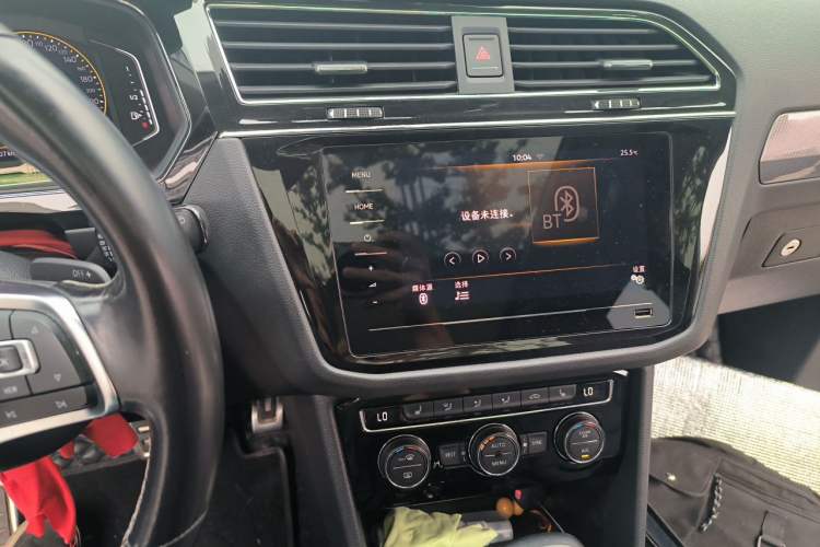 Used Volkswagen Tiguan L 2021 330TSI Automatic Two-Wheel Drive R-Line Enhanced Edition Audio And AC Panel