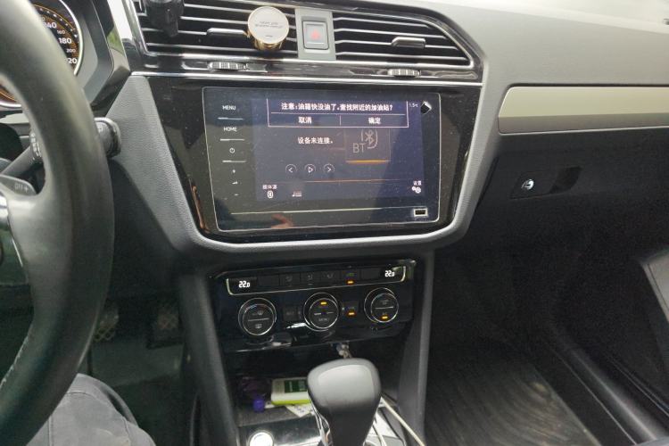Used Volkswagen Tiguan L 2021 330TSI Automatic Two-Wheel Drive Smart Edition Audio And AC Panel