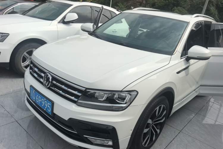 Used Volkswagen Tiguan L 2021 330TSI Automatic Two-Wheel Drive R-Line Enhanced Edition Guazi used car, China used car export, Used car for sale, Used cars, Cheapest cars for sale