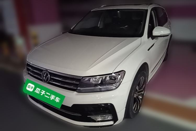 Used Volkswagen Tiguan L 2021 330TSI Automatic Two-Wheel Drive R-Line Enhanced Edition Guazi used car, China used car export, Used car for sale, Used cars, Cheapest cars for sale