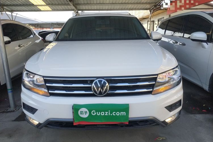 Used Volkswagen Tiguan L 2021 280TSI Automatic Two-Wheel Drive Comfort Edition – Low-Trim Version Front