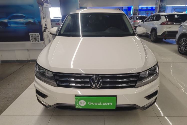 Used Volkswagen Tiguan L 2021 280TSI Automatic Two-Wheel Drive Comfort Edition – Low-Trim Version Front