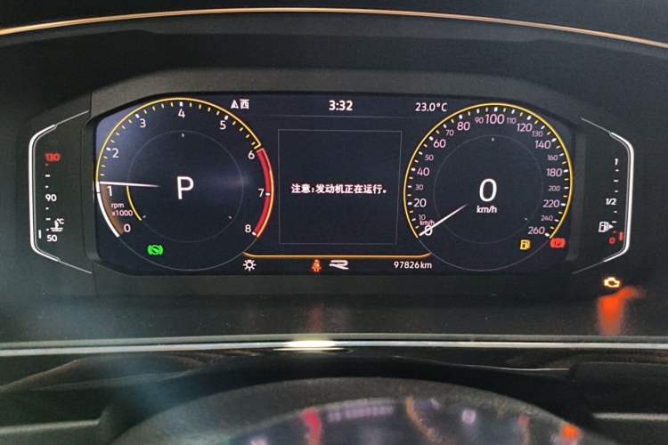 Used Volkswagen Tiguan L 2021 330TSI Automatic Two-Wheel Drive R-Line Flagship Edition Instrument Cluster