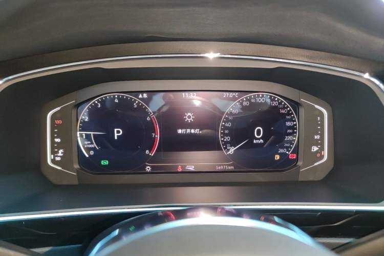 Used Volkswagen Tiguan L 2021 330TSI Automatic Two-Wheel Drive R-Line Flagship Edition Instrument Cluster
