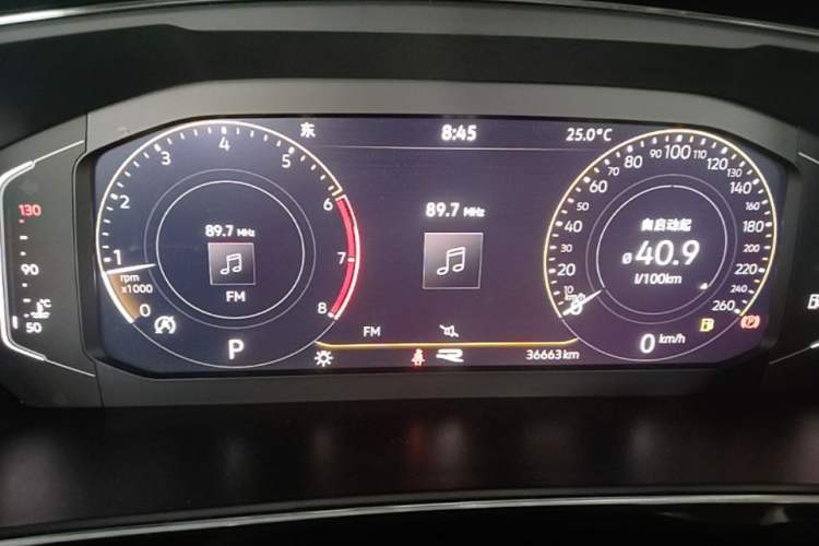 Used Volkswagen Tiguan L 2021 330TSI Automatic Two-Wheel Drive R-Line Enhanced Edition Instrument Cluster