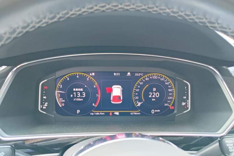 Used Volkswagen Tiguan L 2021 380TSI Automatic All-Wheel Drive R-Line Comfort Plus 7-Seater Instrument Cluster