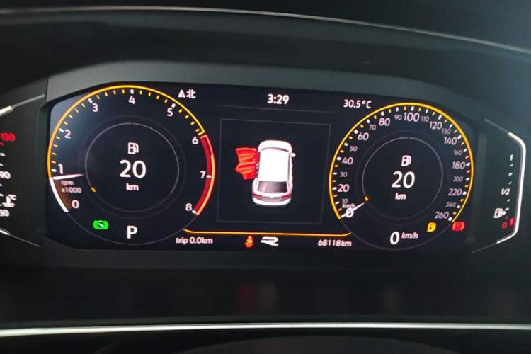 Used Volkswagen Tiguan L 2021 330TSI Automatic Two-Wheel Drive R-Line Enhanced Edition Instrument Cluster