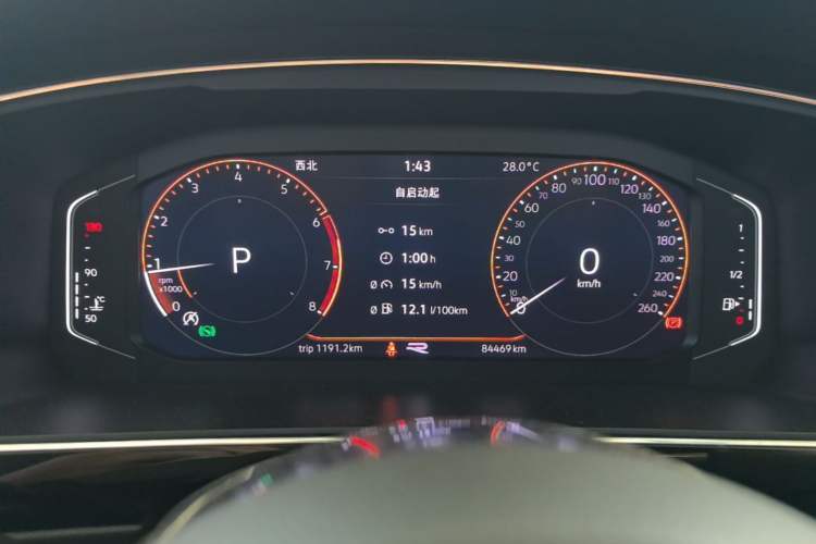 Used Volkswagen Tiguan L 2021 330TSI Automatic Two-Wheel Drive R-Line Flagship Edition Instrument Cluster