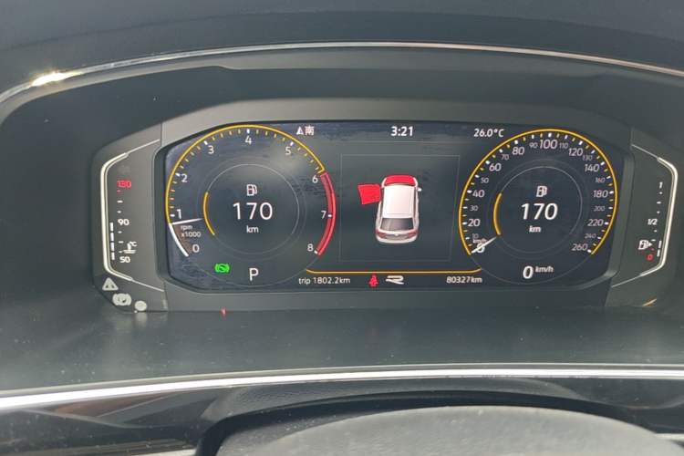 Used Volkswagen Tiguan L 2021 330TSI Automatic Two-Wheel Drive R-Line Enhanced Edition Instrument Cluster