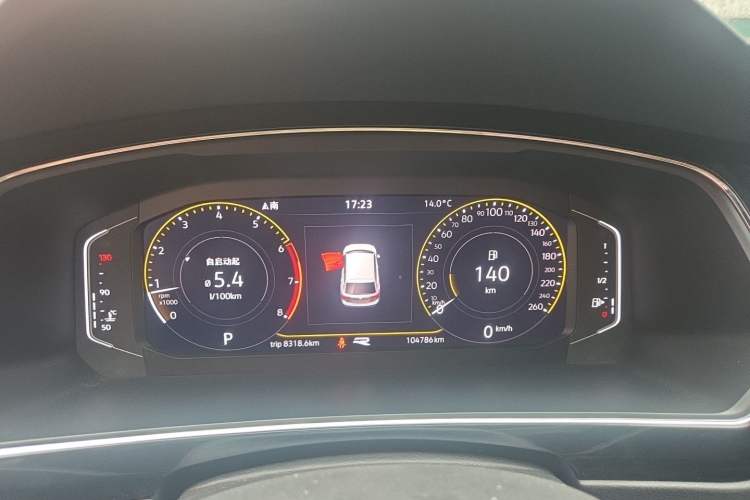 Used Volkswagen Tiguan L 2021 330TSI Automatic Two-Wheel Drive R-Line Flagship Edition Instrument Cluster