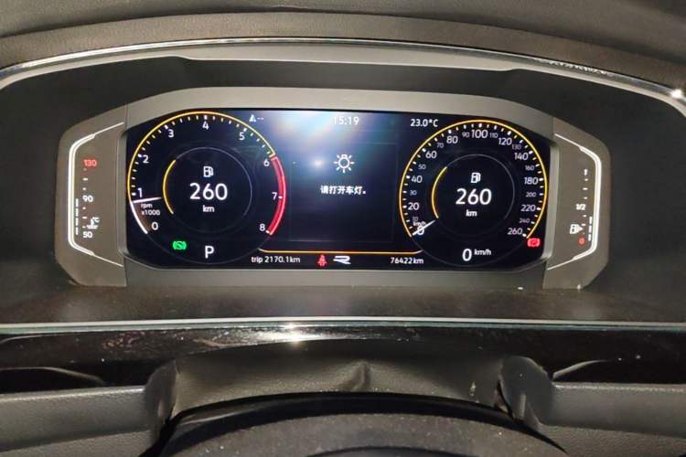Used Volkswagen Tiguan L 2021 330TSI Automatic Two-Wheel Drive R-Line Enhanced Edition Instrument Cluster