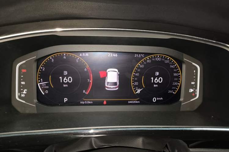 Used Volkswagen Tiguan L 2021 330TSI Automatic Two-Wheel Drive Smart Edition Instrument Cluster