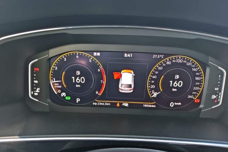 Used Volkswagen Tiguan L 2021 330TSI Automatic Two-Wheel Drive R-Line Enhanced Edition Instrument Cluster
