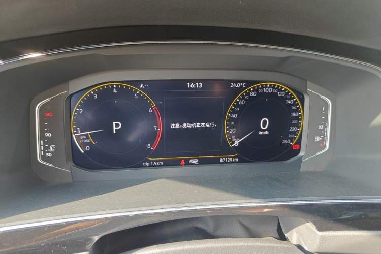 Used Volkswagen Tiguan L 2021 330TSI Automatic Two-Wheel Drive R-Line Enhanced Edition Instrument Cluster