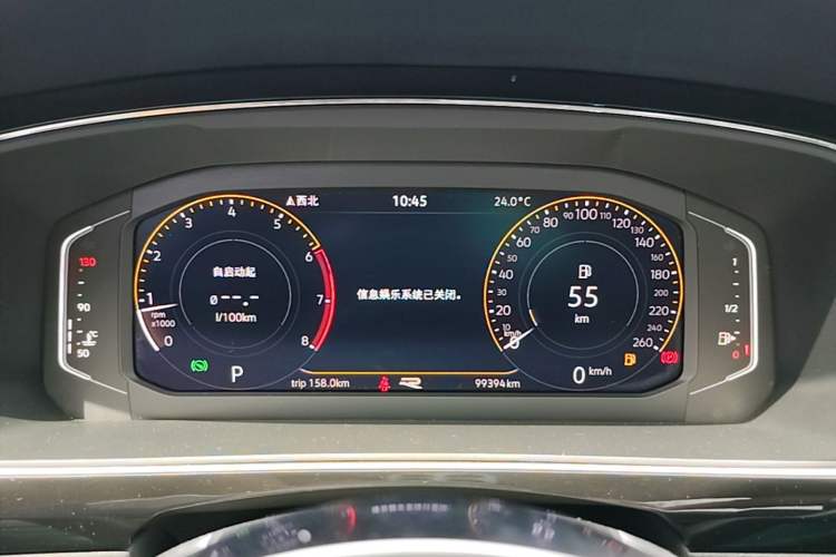 Used Volkswagen Tiguan L 2021 330TSI Automatic Two-Wheel Drive R-Line Enhanced Edition Instrument Cluster
