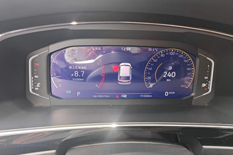 Used Volkswagen Tiguan L 2021 330TSI Automatic Two-Wheel Drive R-Line Enhanced Edition Instrument Cluster