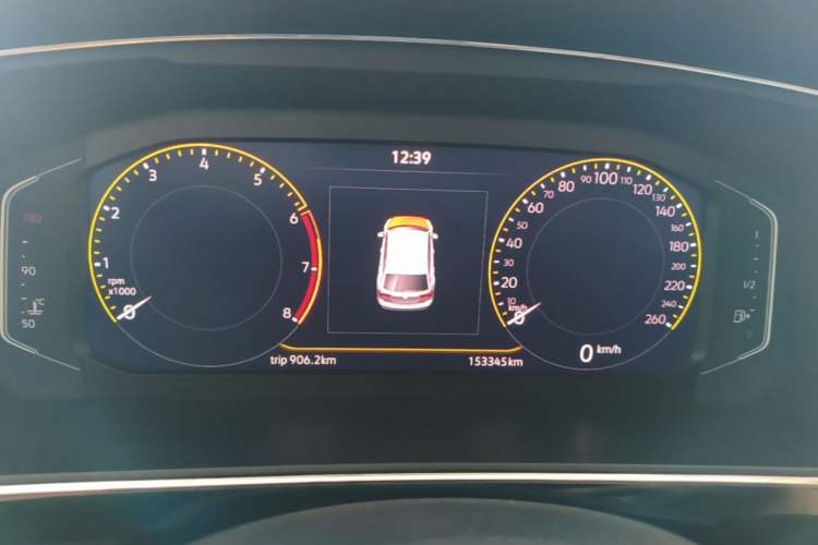Used Volkswagen Tiguan L 2021 330TSI Automatic Two-Wheel Drive Smart Edition Instrument Cluster
