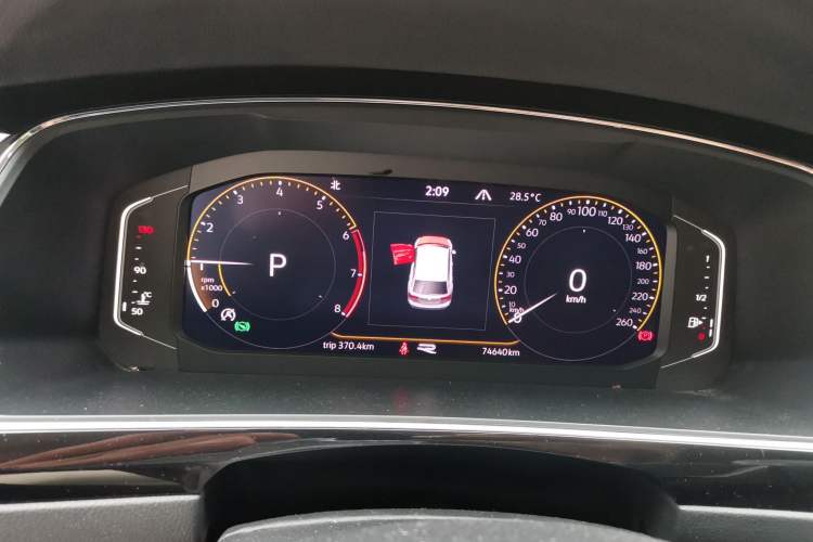 Used Volkswagen Tiguan L 2021 380TSI Automatic All-Wheel Drive R-Line Comfort Plus 7-Seater Instrument Cluster
