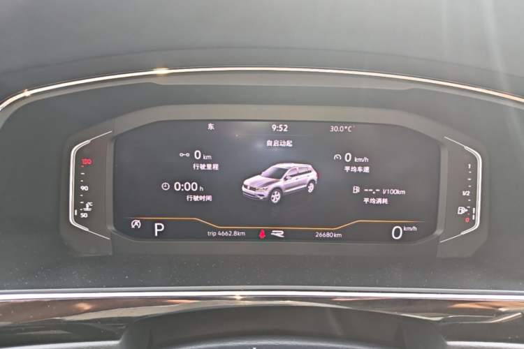Used Volkswagen Tiguan L 2021 330TSI Automatic Two-Wheel Drive R-Line Enhanced Edition Instrument Cluster