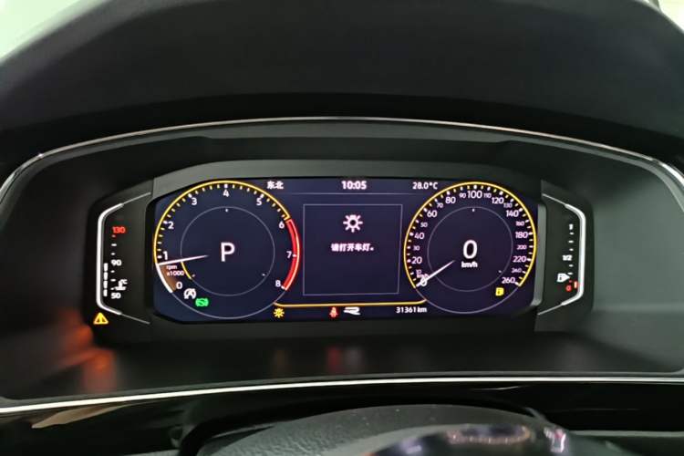 Used Volkswagen Tiguan L 2021 330TSI Automatic Two-Wheel Drive R-Line Enhanced Edition Instrument Cluster