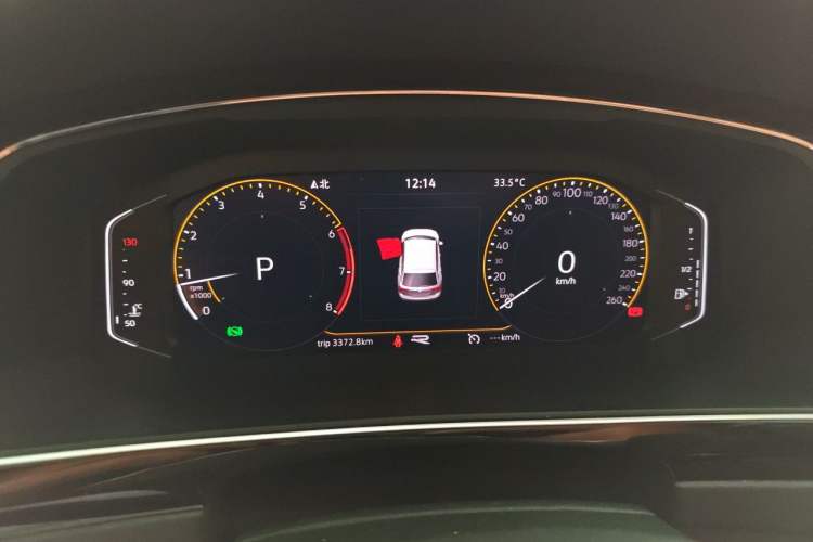 Used Volkswagen Tiguan L 2021 330TSI Automatic Two-Wheel Drive R-Line Enhanced Edition Instrument Cluster