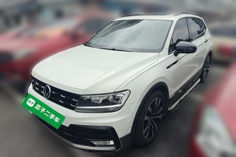 Used Volkswagen Tiguan L 2021 330TSI Automatic Two-Wheel Drive R-Line Enhanced Edition Guazi used car, China used car export, Used car for sale, Used cars, Cheapest cars for sale