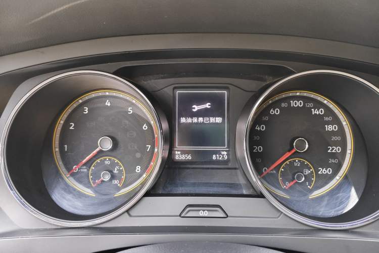 Used Volkswagen Tiguan L 2021 280TSI Automatic Two-Wheel Drive Smart Edition Odometer Close Up