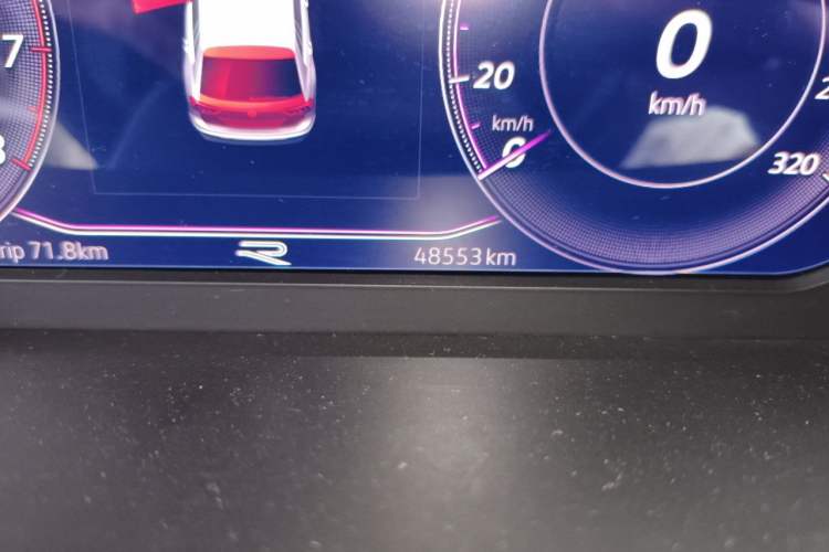 Used Volkswagen Tiguan L 2021 330TSI Automatic Two-Wheel Drive R-Line Enhanced Edition Odometer Close Up