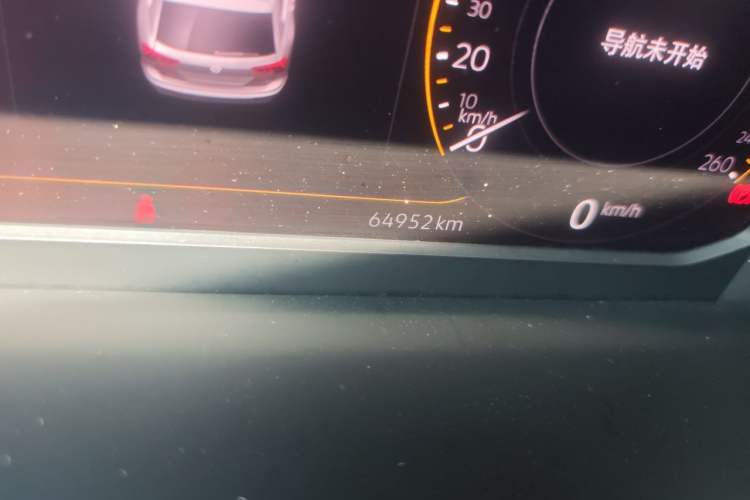 Used Volkswagen Tiguan L 2021 330TSI Automatic Two-Wheel Drive Smart Edition Odometer Close Up