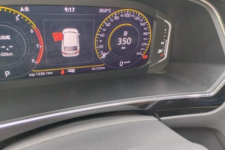 Used Volkswagen Tiguan L 2021 330TSI Automatic Two-Wheel Drive R-Line Enhanced Edition Odometer Close Up