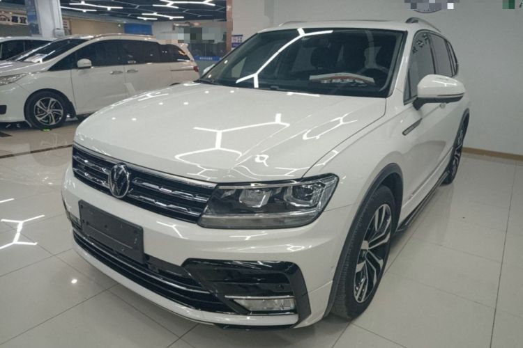Used Volkswagen Tiguan L 2021 330TSI Automatic Two-Wheel Drive R-Line Enhanced Edition Guazi used car, China used car export, Used car for sale, Used  cars, Cheapest cars for sale