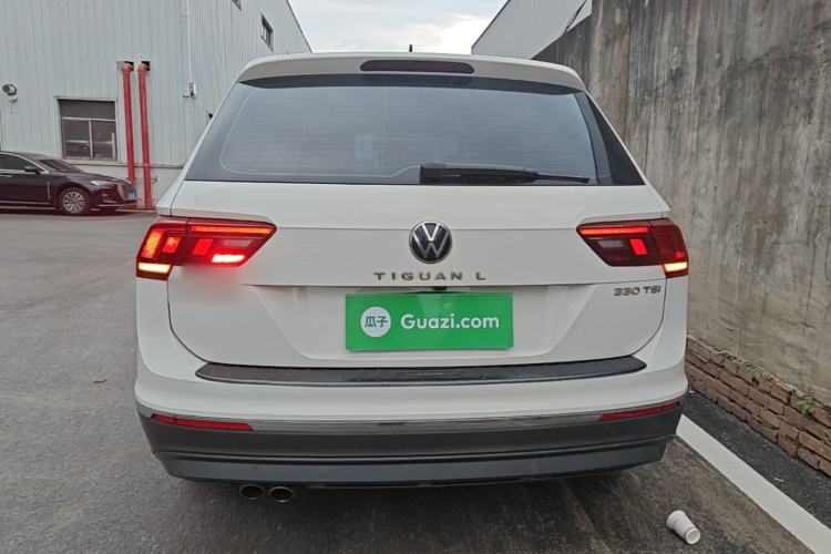 Used Volkswagen Tiguan L 2021 330TSI Automatic Two-Wheel Drive Smart Edition Rear