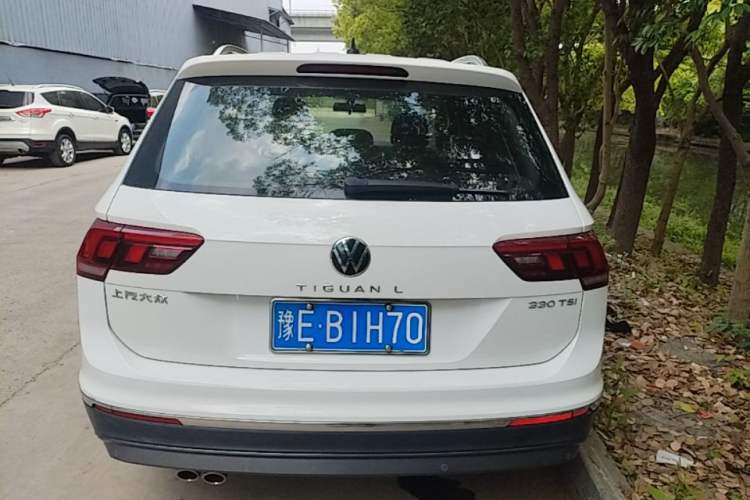 Used Volkswagen Tiguan L 2021 330TSI Automatic Two-Wheel Drive Smart Edition Rear