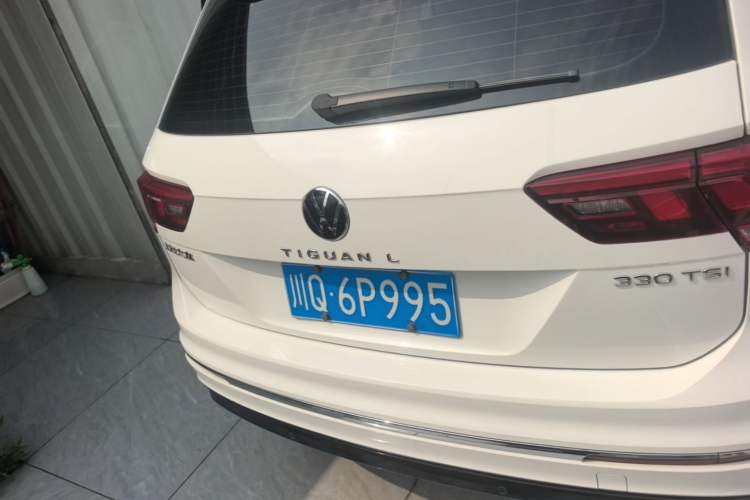 Used Volkswagen Tiguan L 2021 330TSI Automatic Two-Wheel Drive R-Line Enhanced Edition Rear